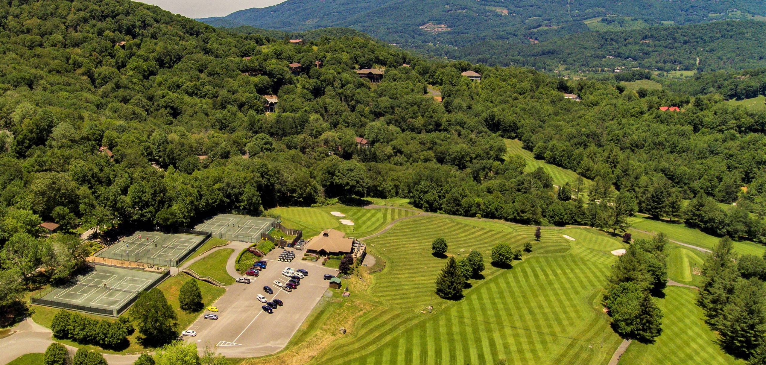 Amazing Golf course right in the middle of Sugar Mountain